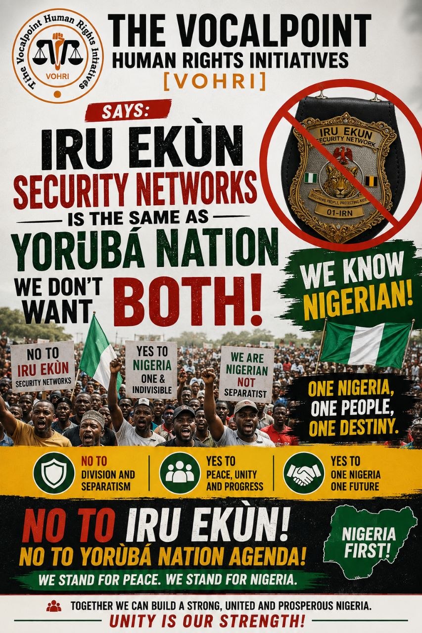 VOHRI event flyer